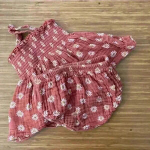 Angel Dear Cotton Dress and Bubble Shorts